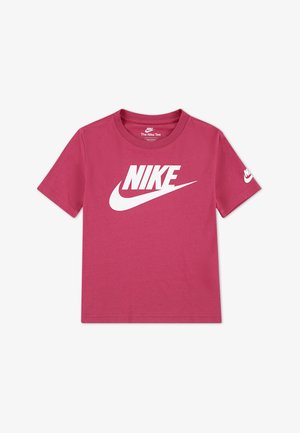 Nike Sportswear FUTURA EVERGREEN TEE UNISEX - Triko s potiskem - sweet beet