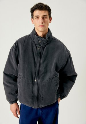 American Vintage, VESTE HOMME JAZY - Denim jacket - black