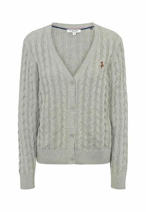 U.S. Polo Assn., UWLIBBI V-NECK - Жилетка - grey melange