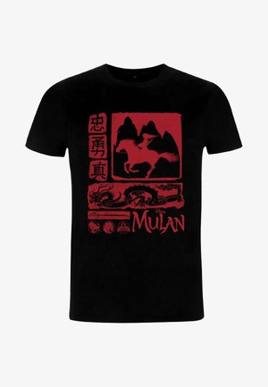 Disney MULAN: LIVE ACTION MULAN BLOCK - T-shirt z nadrukiem