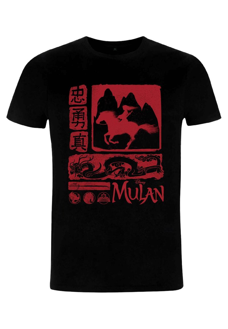 Disney MULAN: LIVE ACTION MULAN BLOCK - T-shirt z nadrukiem