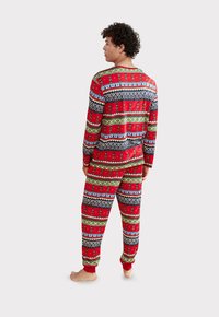 Chelsea Peers FAIR ISLE NUTCRACKER  SET - Pigiama - red