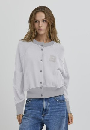 Bomberjakke - medium gray melange