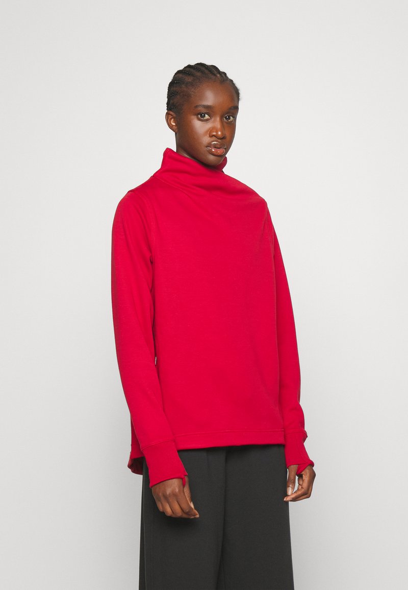 Athleta COZY KARMA TWIST NECK - Melegítőfelső - clover berry