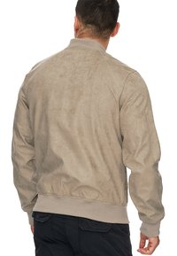 INDICODE JEANS WAYNE - Kunstlederjacke - beige