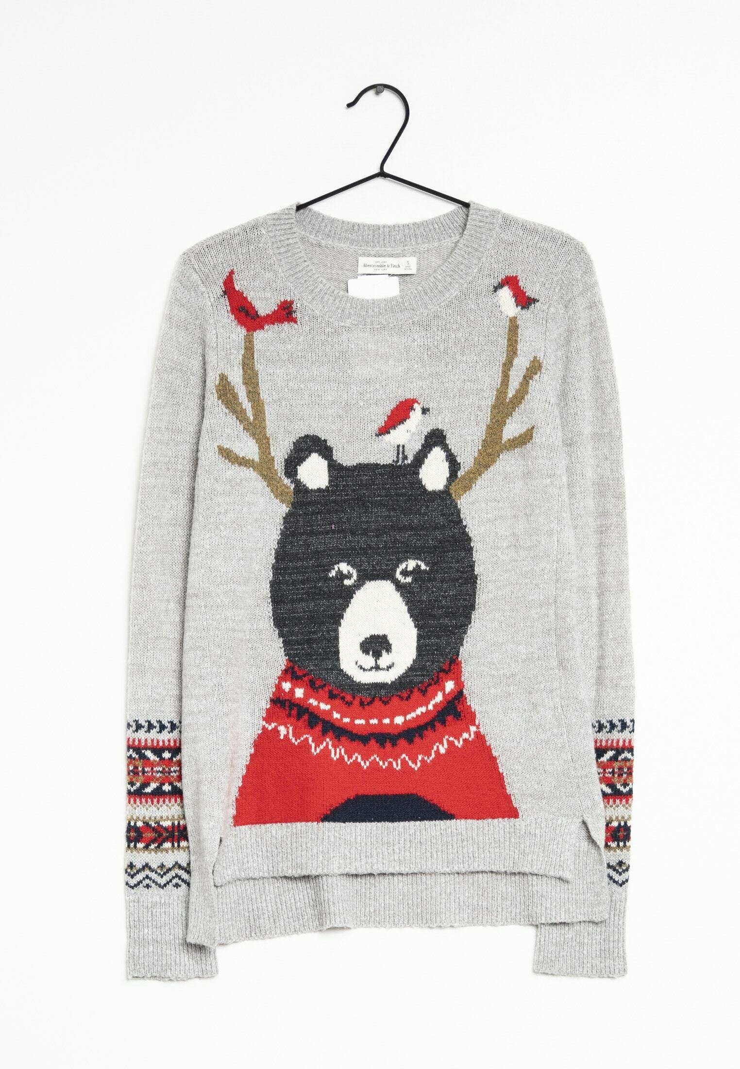 Abercrombie Fitch Jumper grey (Pre-owned)