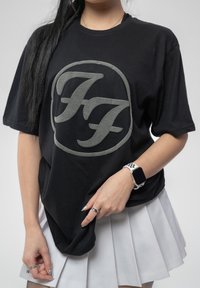 Paradiso Clothing FOO FIGHTERS FF HI BUILD BAND LOGO - Print T-shirt - black
