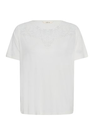 Cream, CRCONNIE T-SHIRT - Camiseta básica - snow white