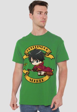 Warner Brothers, HARRY POTTER THE GRYFFINDOR SEEKER - T-Shirt print - dark green