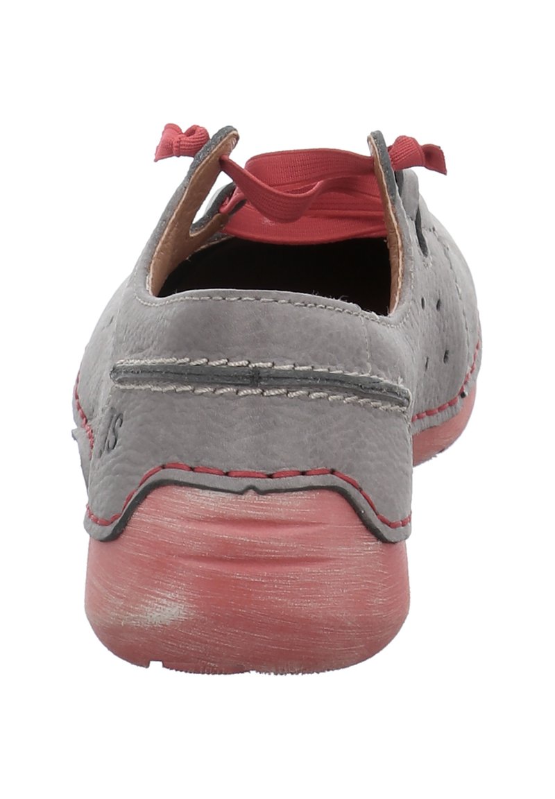 Damen Halbschuhe | Josef Seibel FERGEY Sportlicher Schnürer grau-kombi/grau-meliert - KQ84502 Damen Halbschuhe | Josef Seibel FERGEY Sportlicher Schnürer grau-kombi/grau-meliert - KQ84502