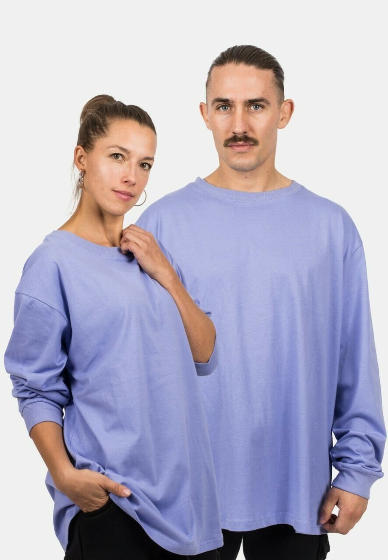 Blackskies OVERSIZED LONG SLEEVE UNISEX - Langarmshirt - lila