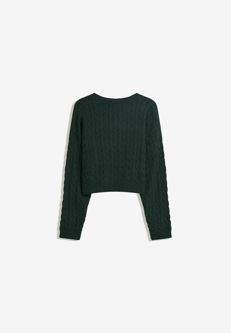 Bershka Jumper evergreen Zalando