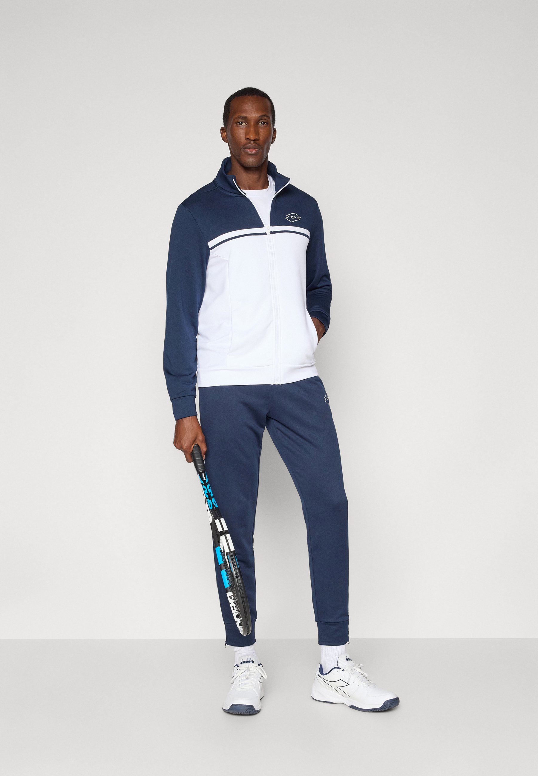 LOTTO ネイビー セットアップ Lotto SQUADRA JACKET - Training jacket - navy blue/dark blue