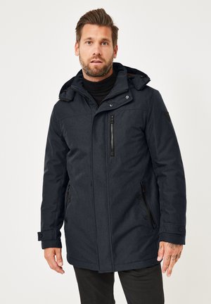 FOSTER REGULAR FIT MIT ABNEHMBARER KAPUZE - Parka - navy