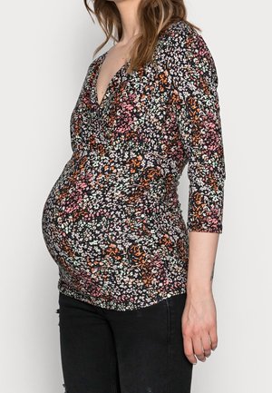 T-shirt à manches longues - black