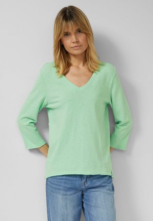 Langarmshirt - minze