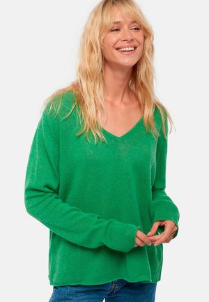 FLAVIE - Strickpullover - basil