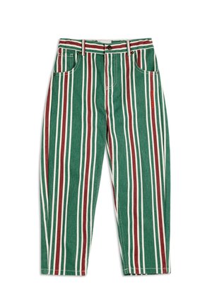 STRIPES UNISEX - Jeans fuselé - pine green