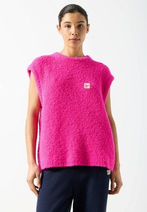 ZOLLY - Strickpullover - pink fluo chine