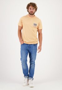 Gabbiano ROUND NECK  - Camiseta estampada - soft peac