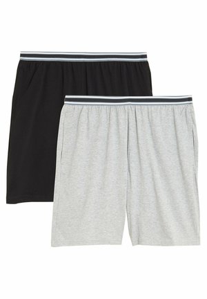 2 PACK PURE COTTON PYJAMA SHORTS - Pantaloni del pigiama - grey mix