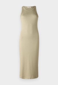 PREMIUM RIB RACER DRESS - Jerseyjurk - washed green