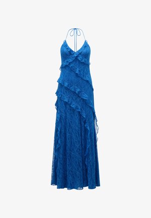 Forever New KIMBERLEY RUFFLE MAXI - Kokteiļkleita/ballīšu kleita - intense azure
