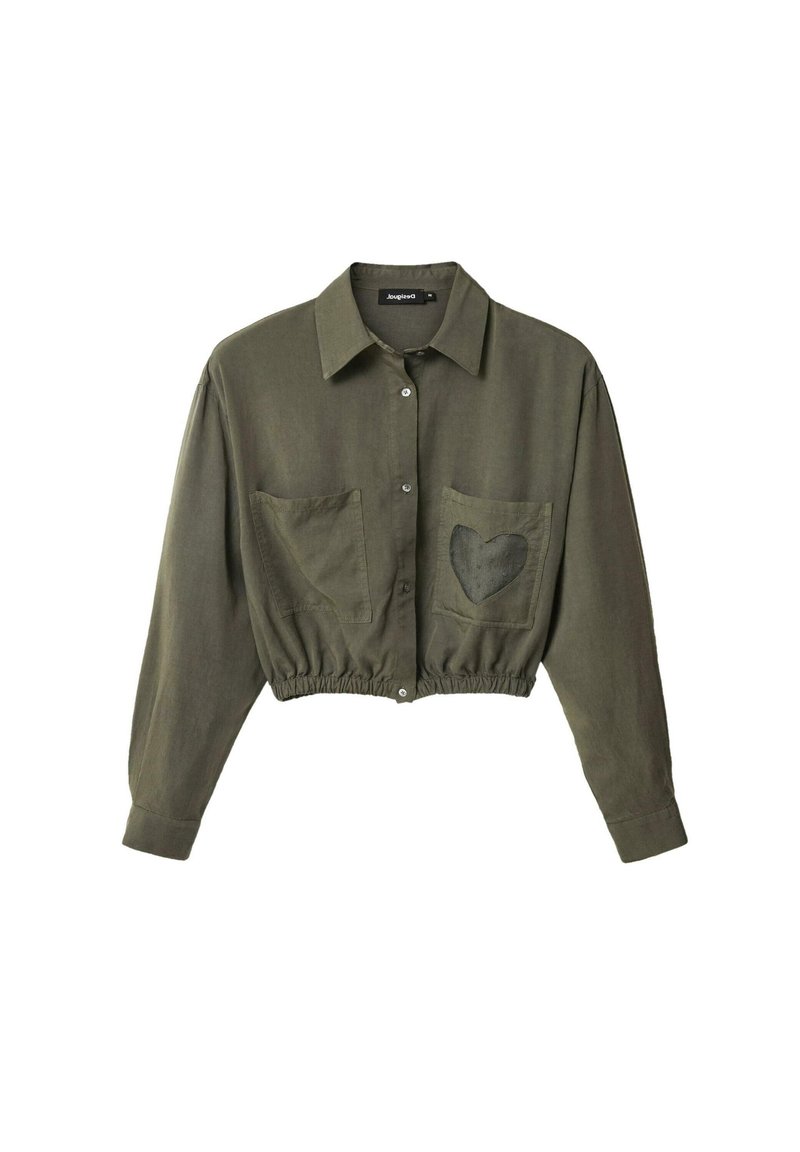 Desigual Overhemdblouse olijfgroen