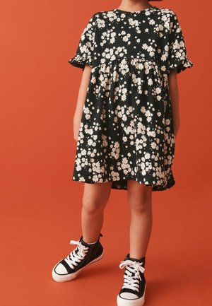 Next, Robe en jersey - black