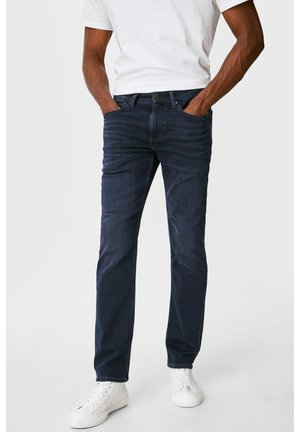 Straight leg jeans - dark blue
