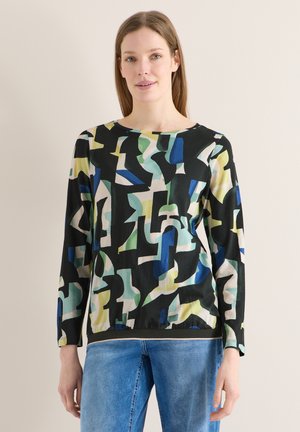 GEMUSTERTES - Langarmshirt - grün