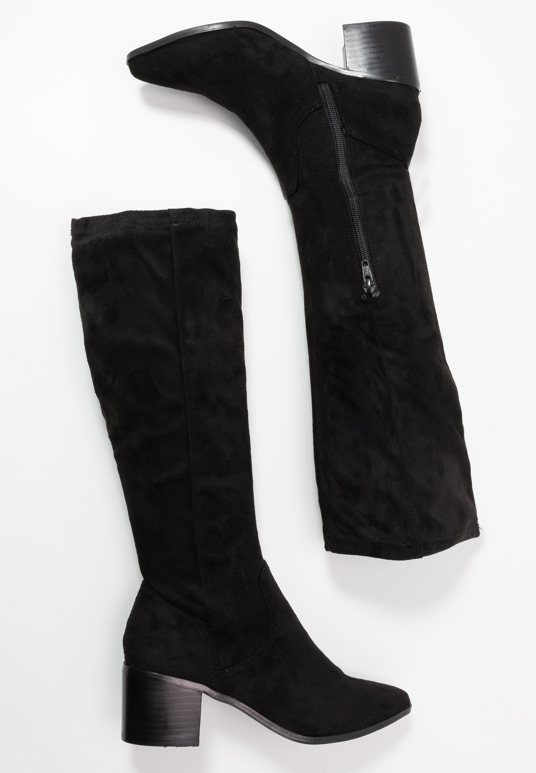 BIAABBIE LONG BOOT Klassiska stövlar black BIAABBIE LONG BOOT Klassiska stövlar black
