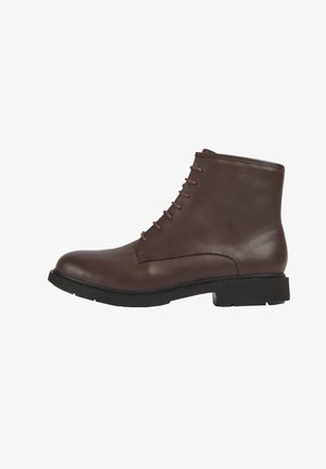 NEUMAN - Lace-up ankle boots - dunkelbraun