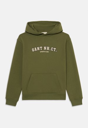 GRAPHIC HOODIE UNISEX - Sweatshirt - washed olive