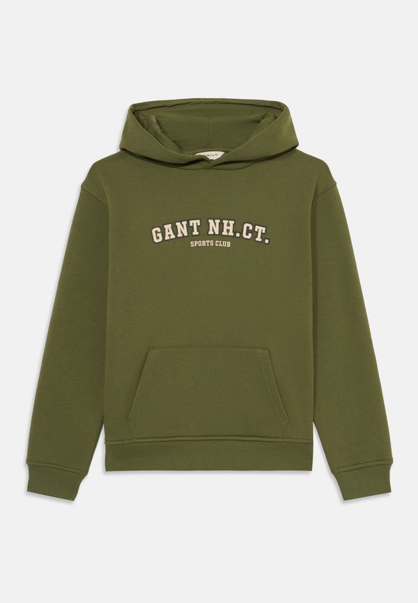 GRAPHIC HOODIE UNISEX - Sweatshirt - washed olive