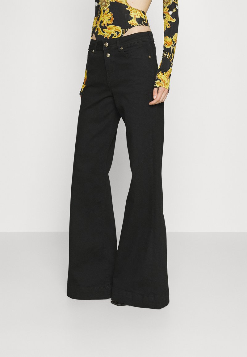 Versace Jeans Couture Jeans Relaxed Fit black/schwarz Zalando.at