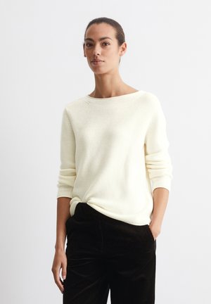 Marc O'Polo REGULAR - Strickpullover - creamy white