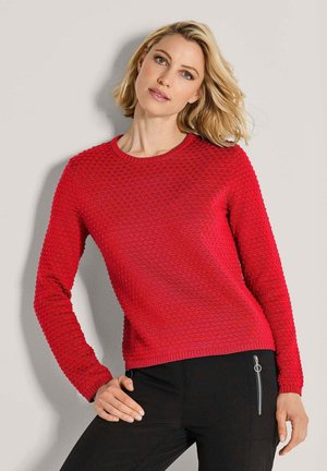 Strickpullover - red