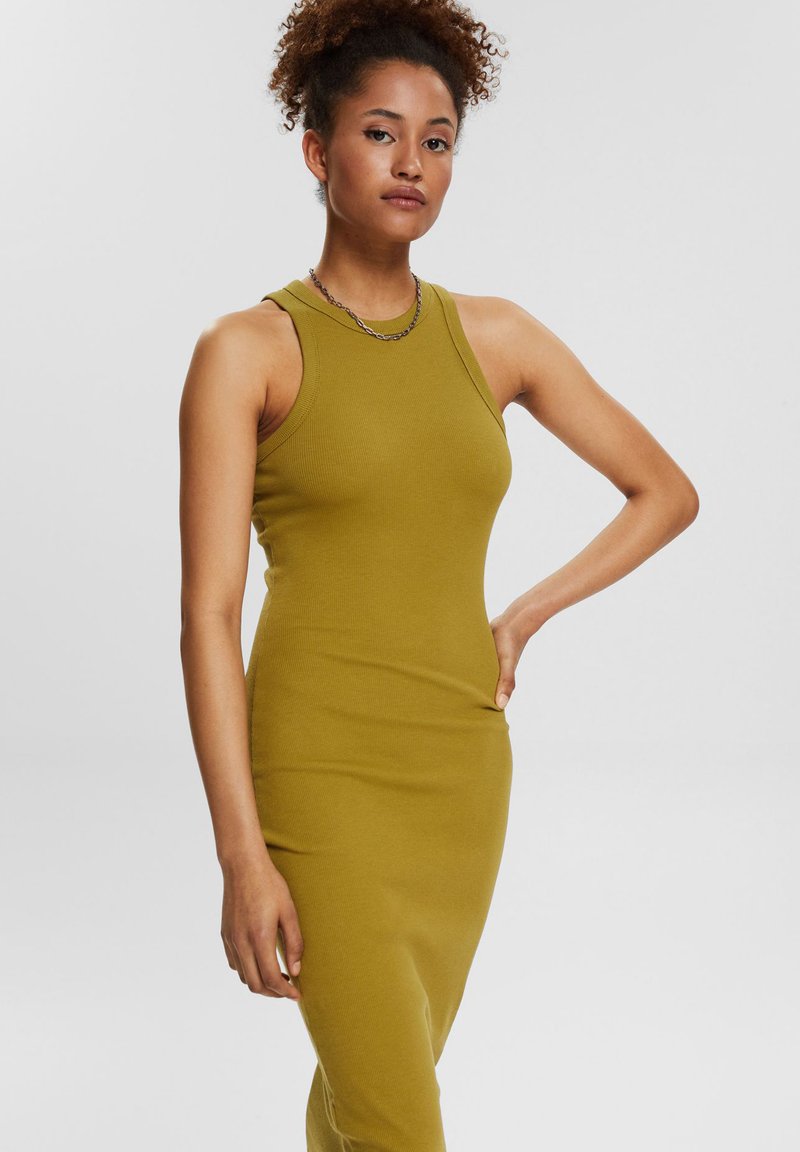 Damen Kleider | edc by Esprit ARTICLEEtuikleidolive/khaki - OD36410 Damen Kleider | edc by Esprit ARTICLEEtuikleidolive/khaki - OD36410