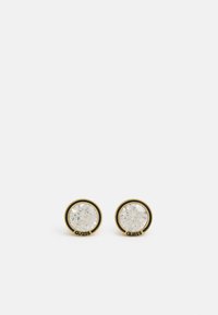 Guess - STUDS - Oorbellen - yellow gold-coloured/black Miniatuurafbeelding 1