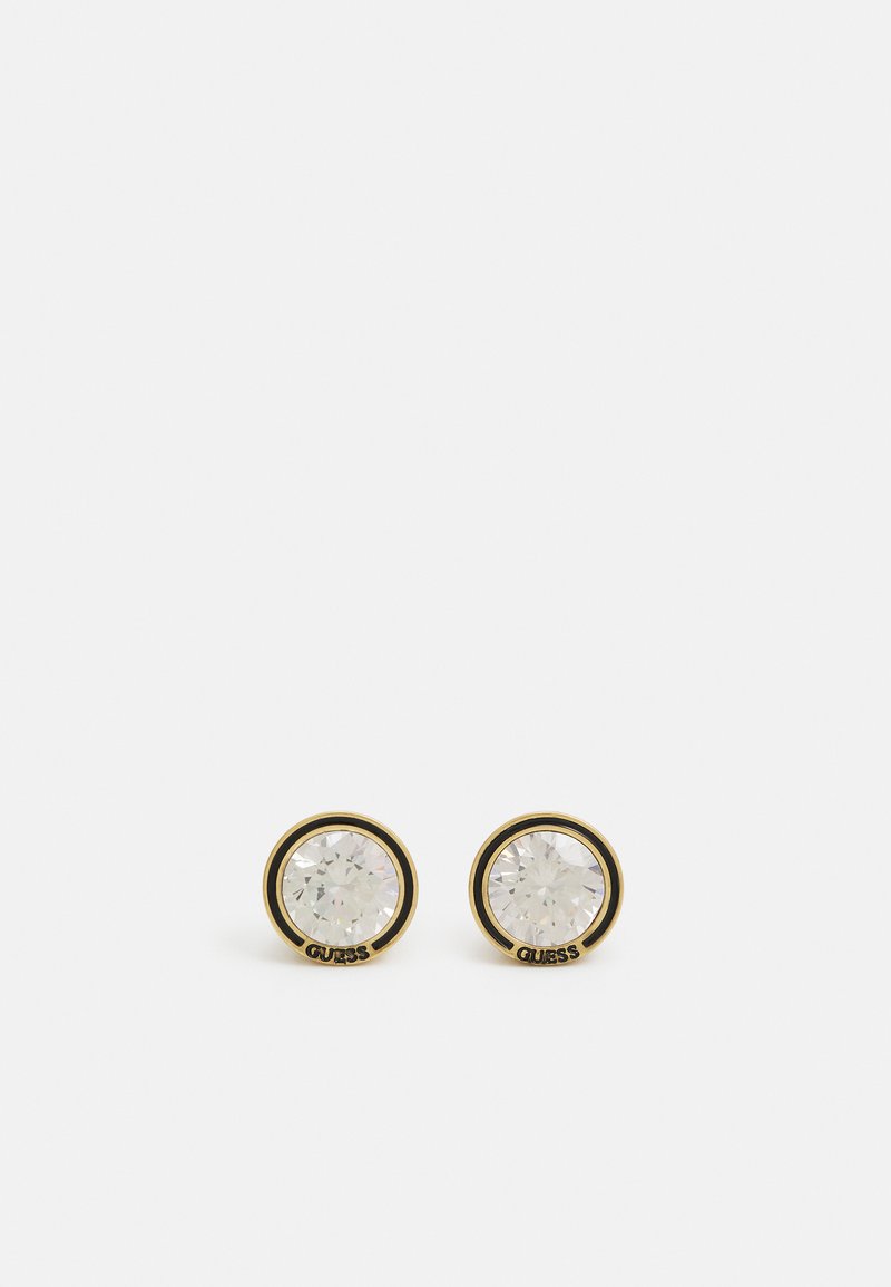 Guess - STUDS - Oorbellen - yellow gold-coloured/black, Vergroten