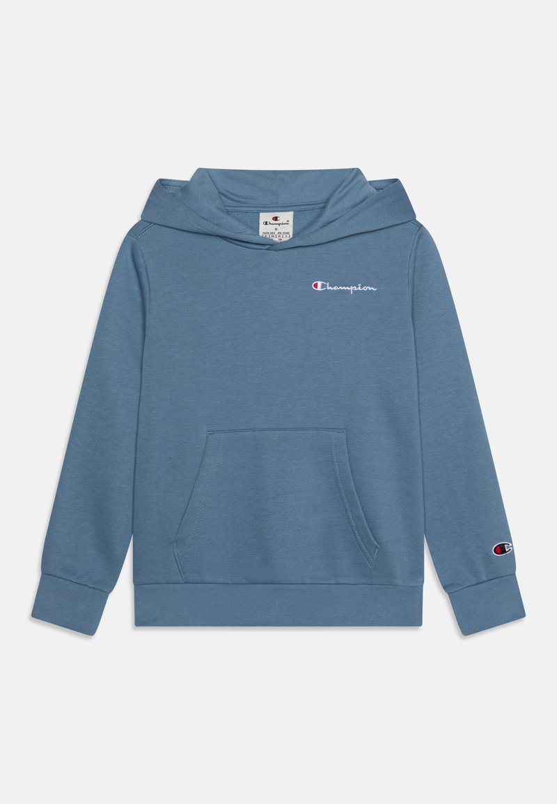 Champion ICONS HOODIE CONTRAST SMALL LOGO UNISEX - Kapucnis pulóver - blue