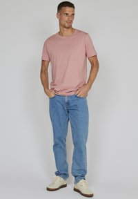 Matinique JERMANE STRIPE - Marškinėliai su spaudiniu - faded rose