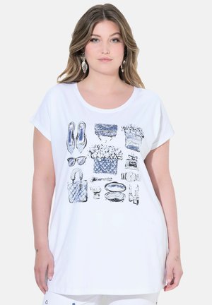 KOMFORT FIT ACCESSOIRE-MOTIV - T-Shirt print - snow white