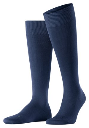 FALKE LUFTHANSA ENERGIZING COTTON - Knee high socks - deep blue