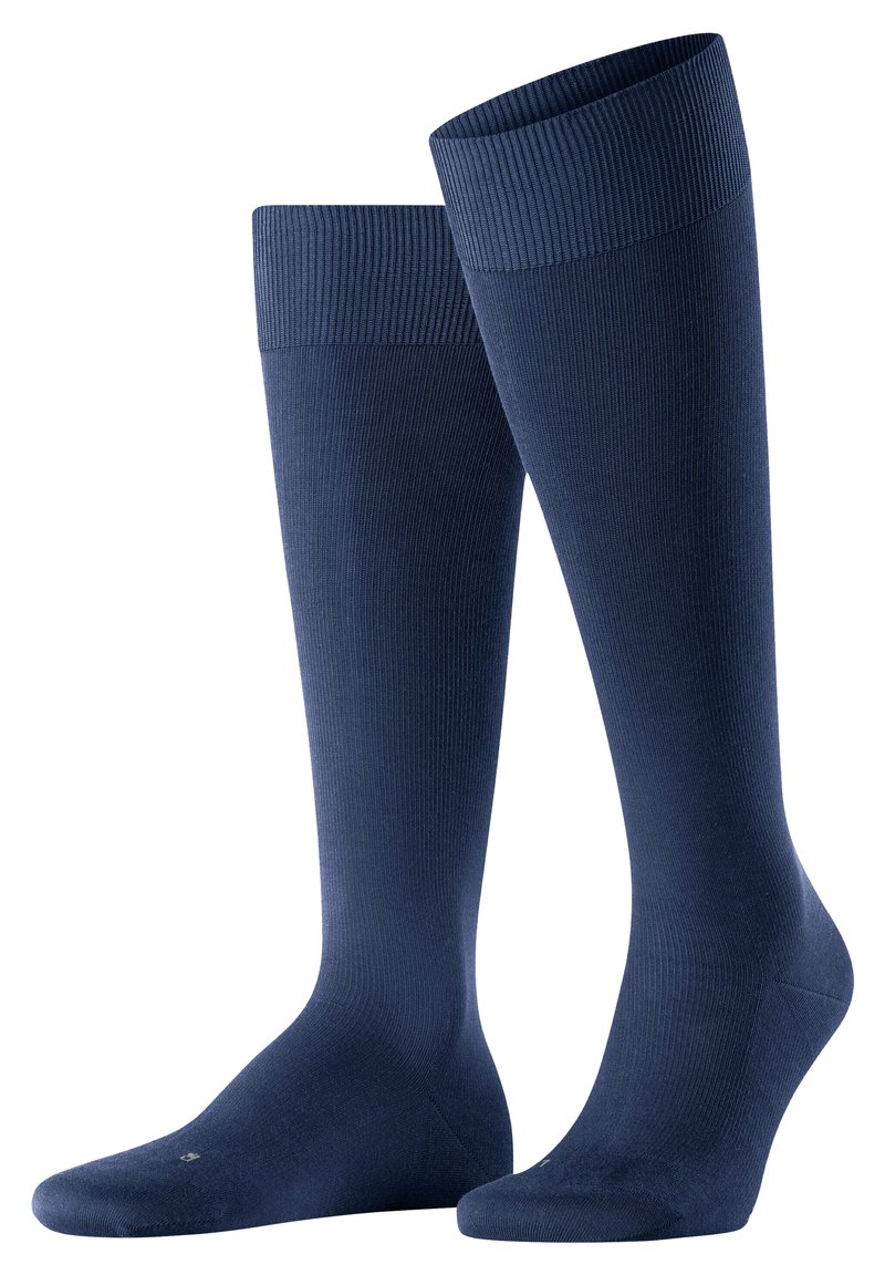 FALKE LUFTHANSA ENERGIZING COTTON - Calzettoni - deep blue