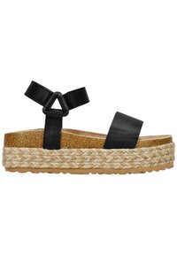 Bosanova Sandali con zeppa - black