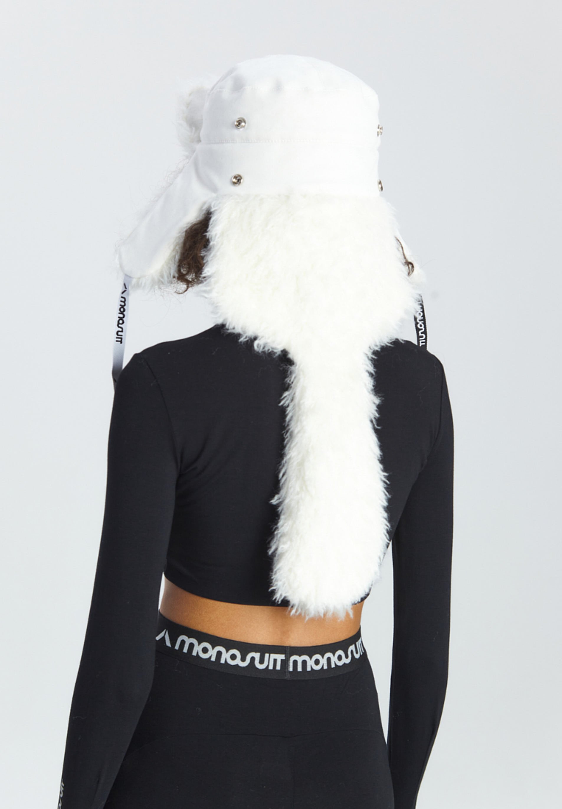 MONOSUIT WIG WAG USHANKA - Hat - white 