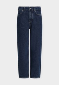 STINE, DENIM TROUSERS, HIGH WAIST, BARREL LEG - Plati džinsi - dark blue_multi_46
