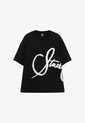 PULL&BEAR, STWD GRAFFITI T-SHIRT - T-Shirt print - black